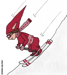 PoZie la skieuse