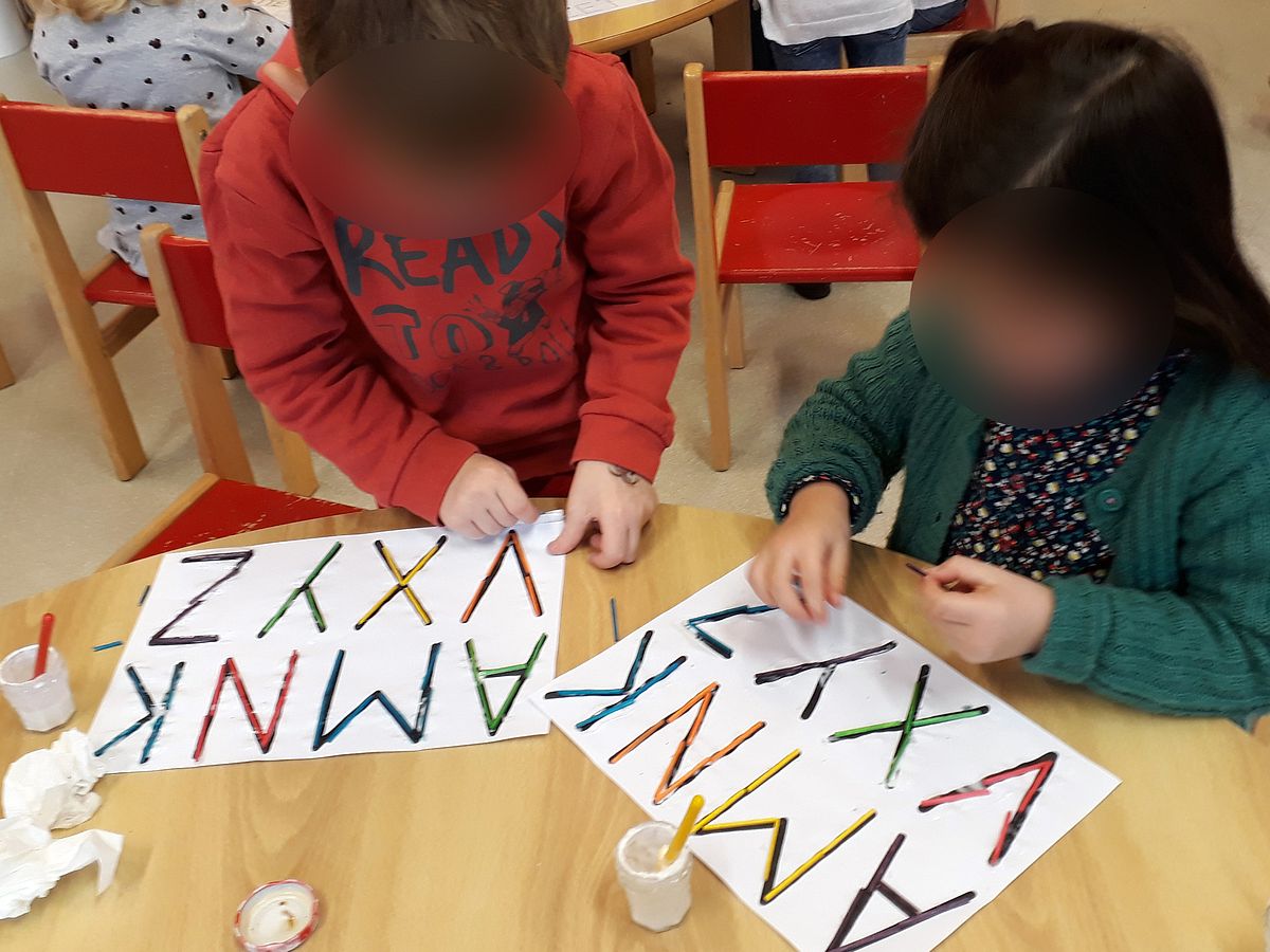  Langage écrit MS • Les lettres obliques ~ La Classe des gnomes Motiv 