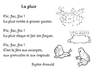 La pluie - Sophie Arnould