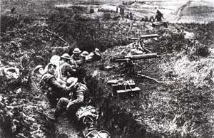 La Première guerre mondiale - les tranchées