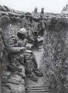 La Première guerre mondiale - les tranchées