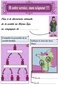 A votre service, monseigneur - Le Moyen-Age sur education.francetv.fr