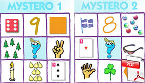 Le jeu Mystero - les planches 1 à 10