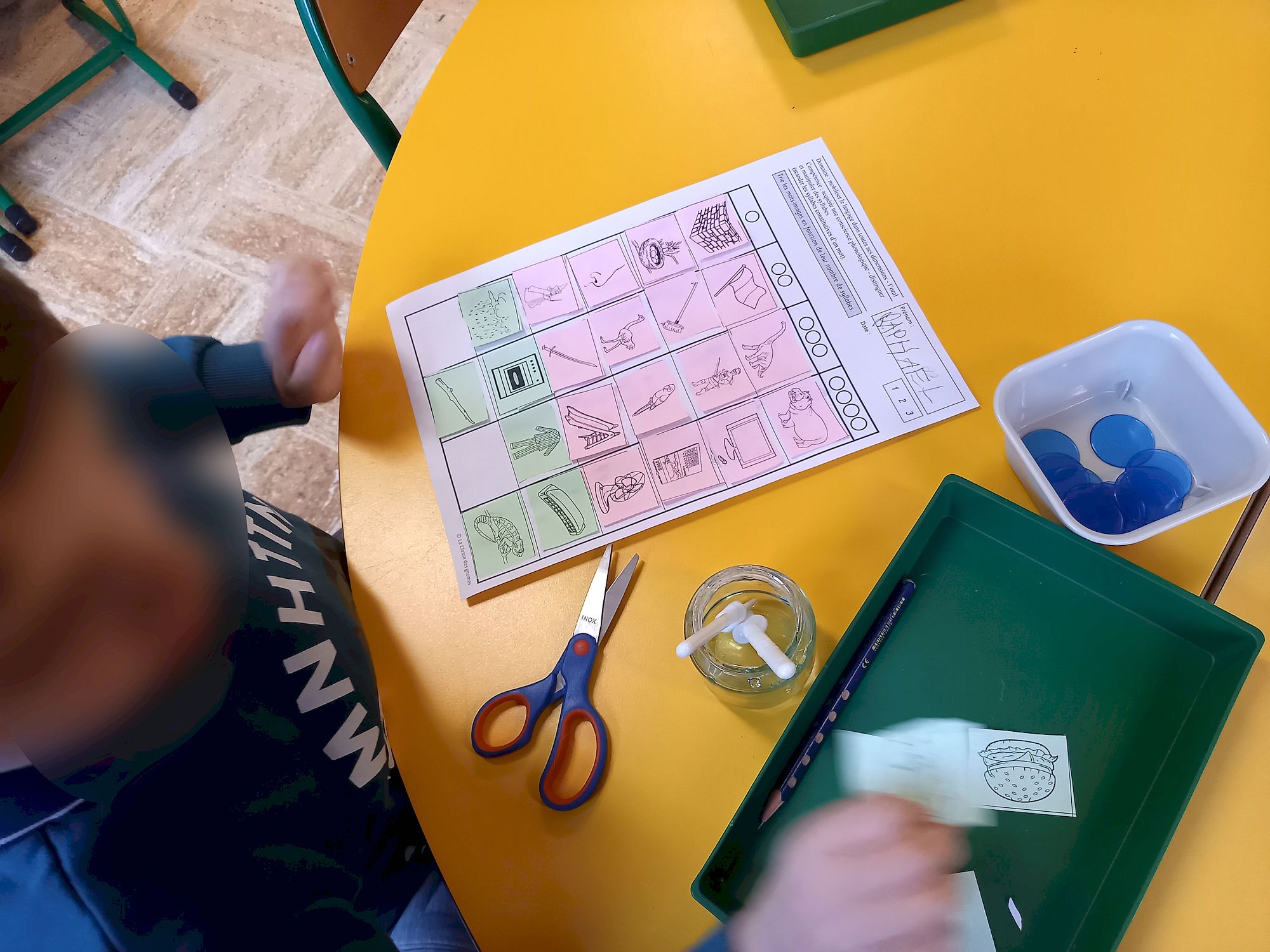 Compter les syllabes - fiche Compter les syllabes - fiche