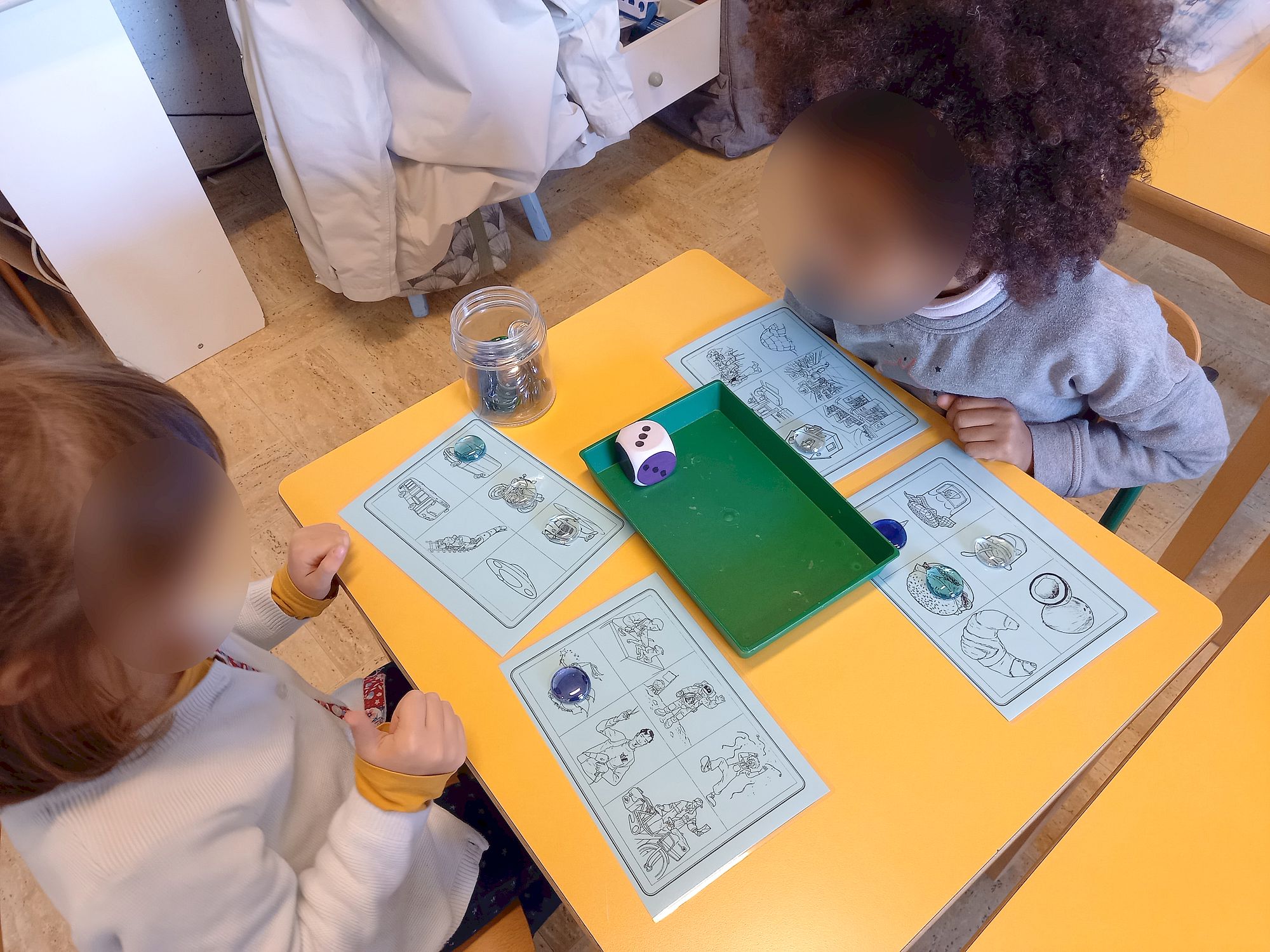 Compter les syllabes - le loto des syllabes Compter les syllabes - le loto des syllabes